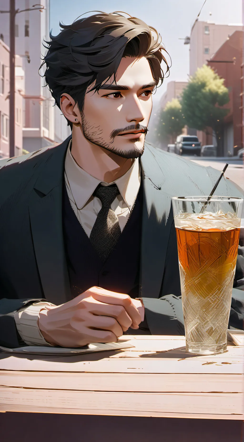 ai character: Ex Daniel background
