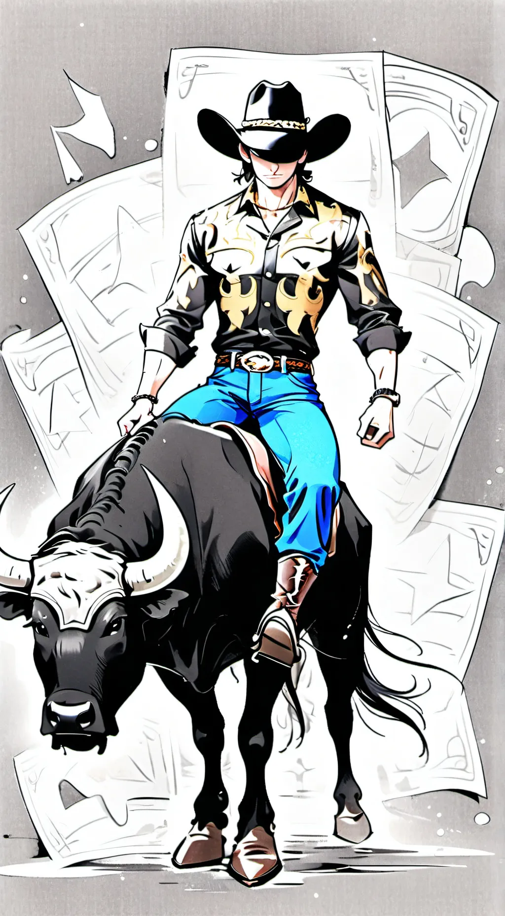 ai character: rodeo industry's  background