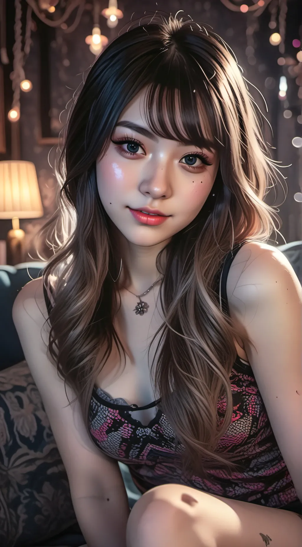 ai character: Ashley background