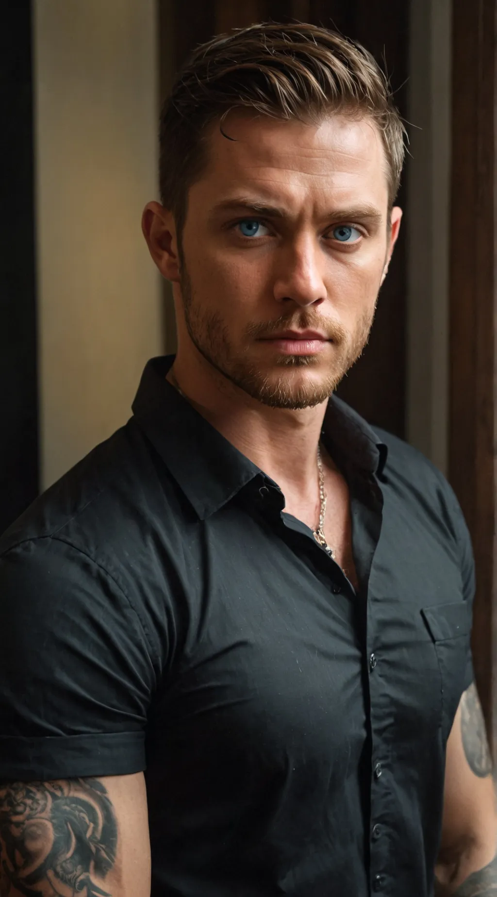 ai character: Adam  background