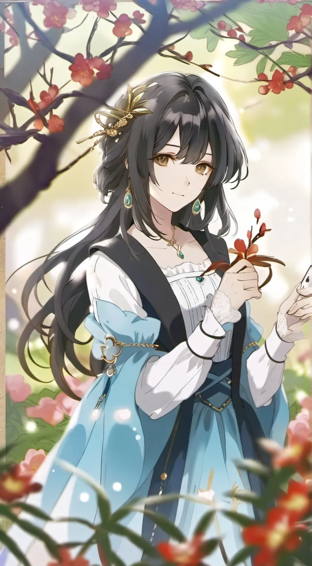 ai character: mha love potion  background