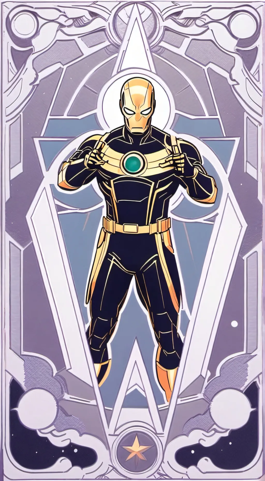 ai character: Vision boyfriend  background