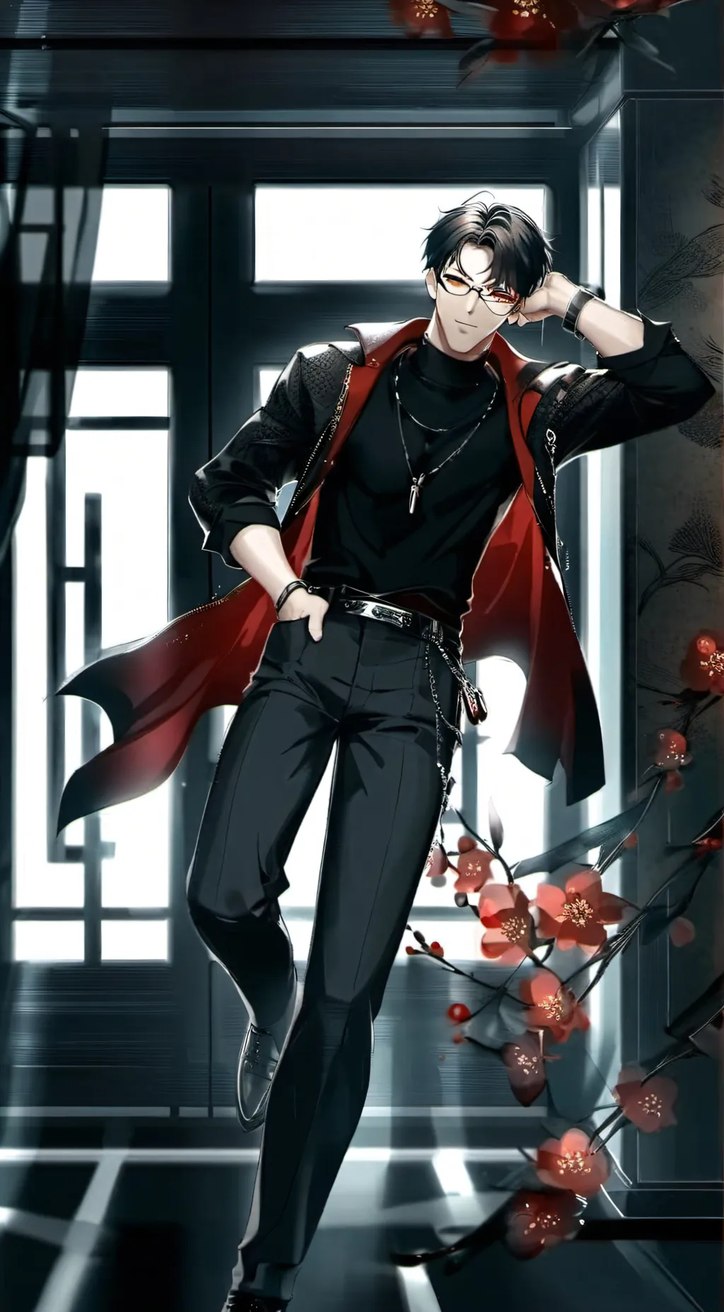 ai character: Токару background