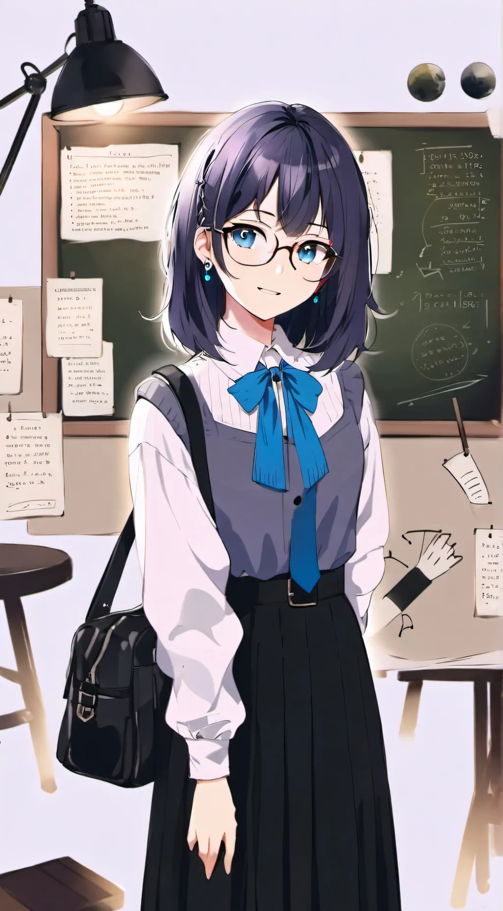 ai character: Umasaka Sakura background