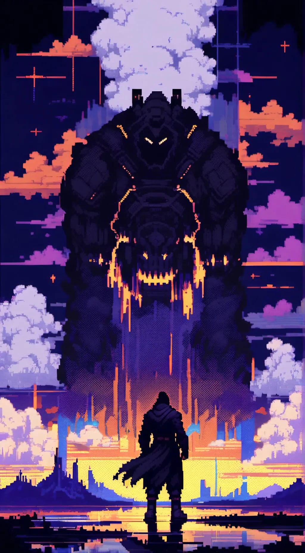 ai character: O Terror absoluto. background