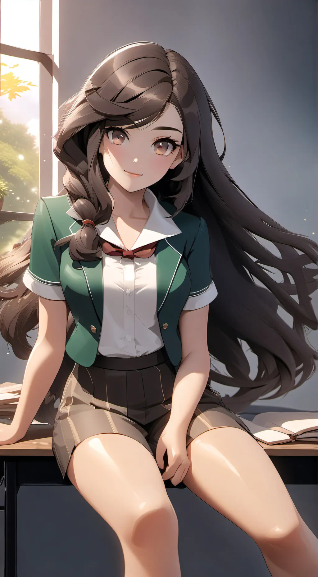 ai character: Aria background