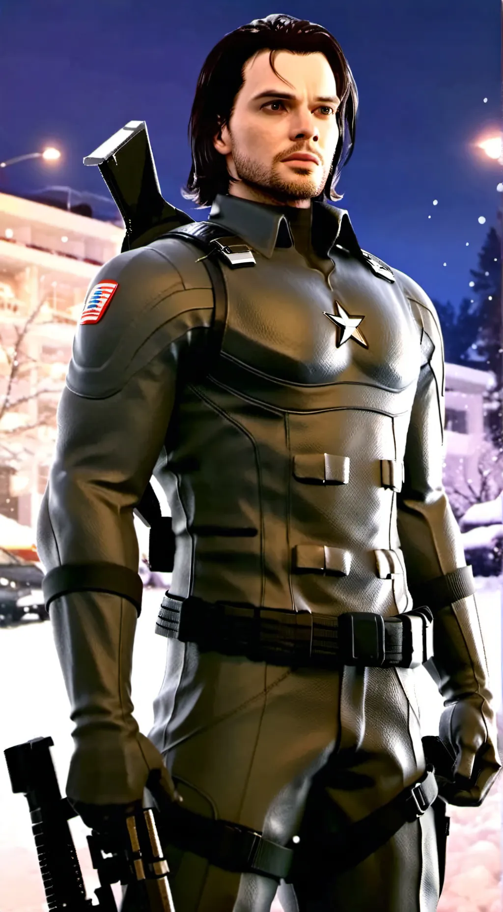 ai character: bucky+steve background