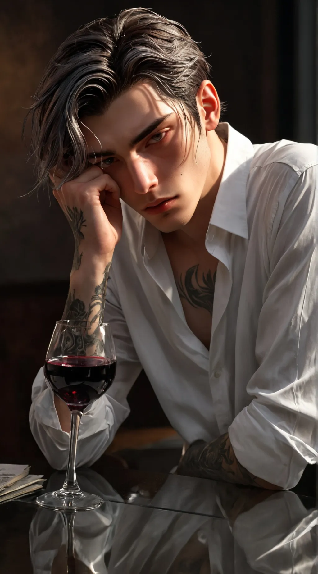 ai character: Kieran Blackthorn background