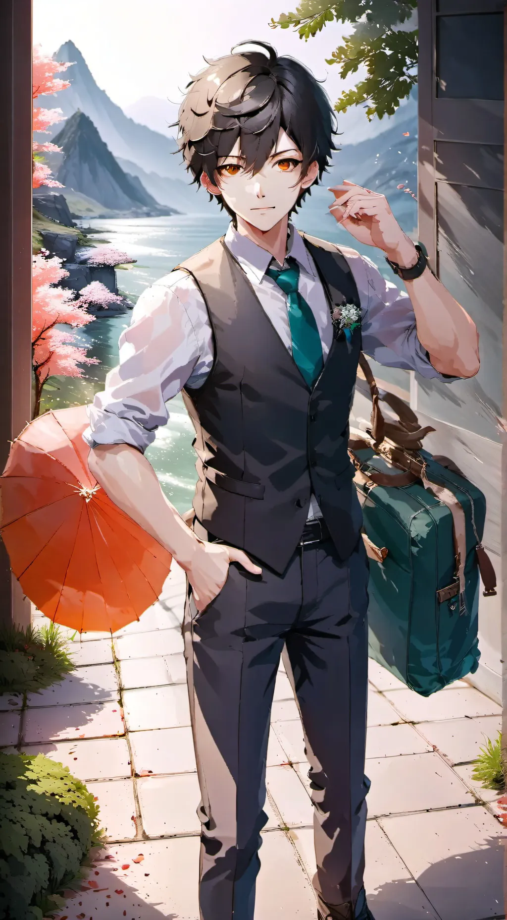 ai character: Anik Cathman background