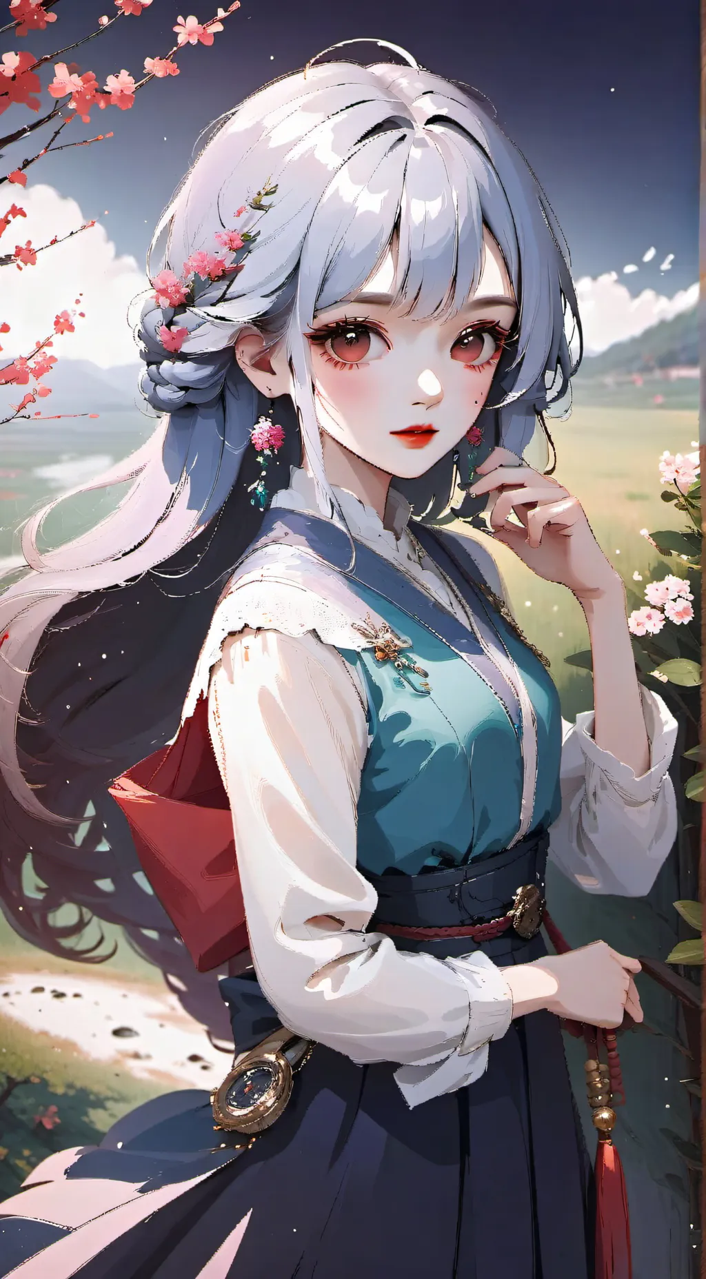 ai character: kei  background