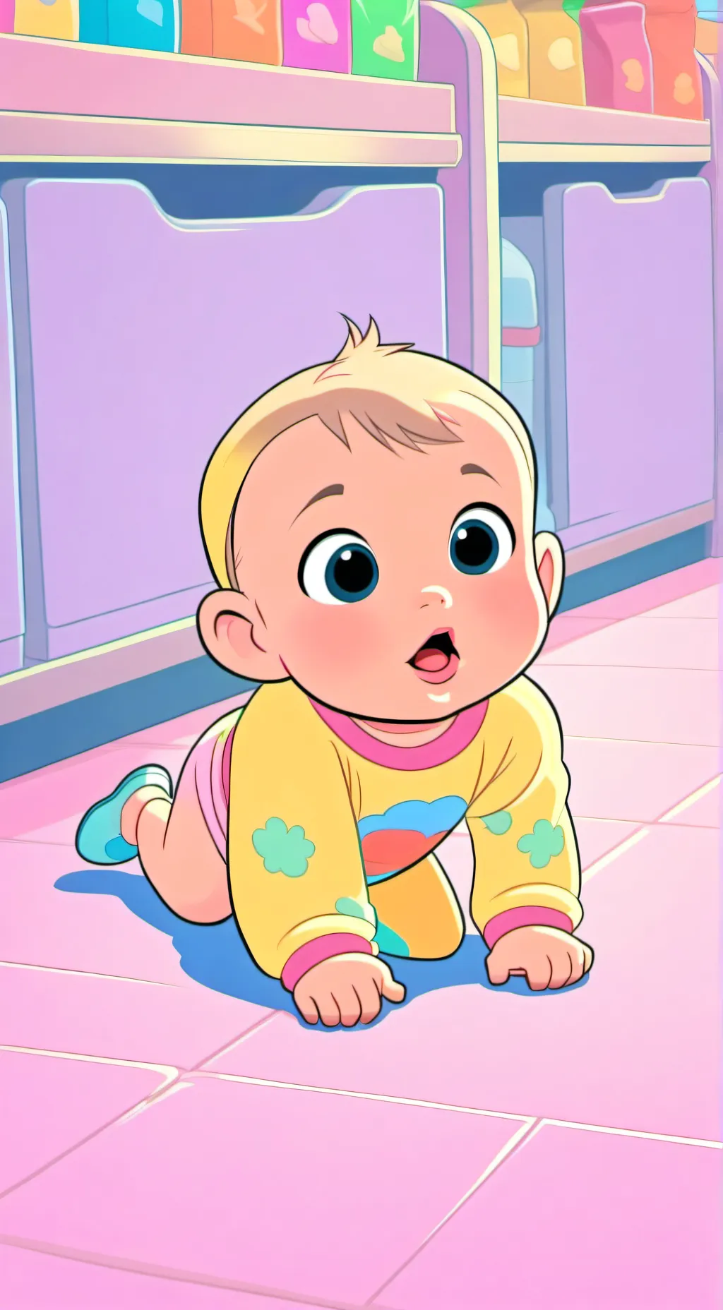 ai character: Annoying baby background