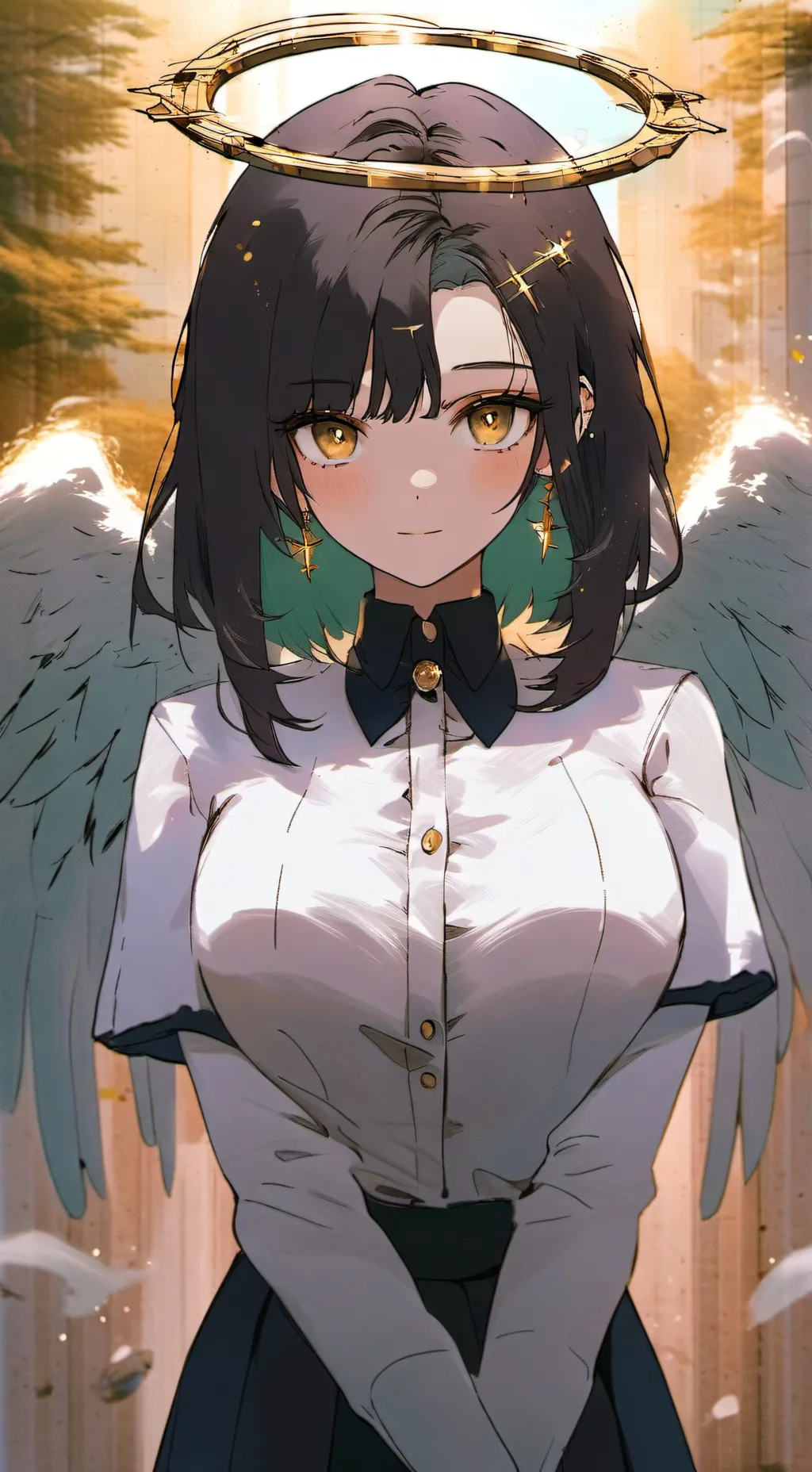 ai character: Angie background