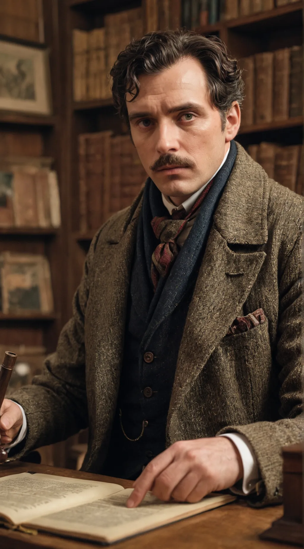 ai character: Sherlock Holmes background