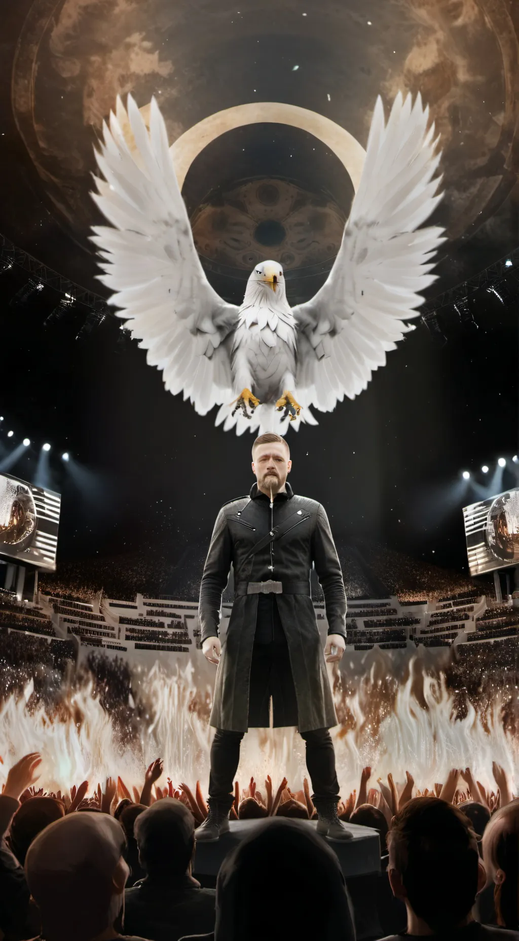 ai character: Imagine dragons  background