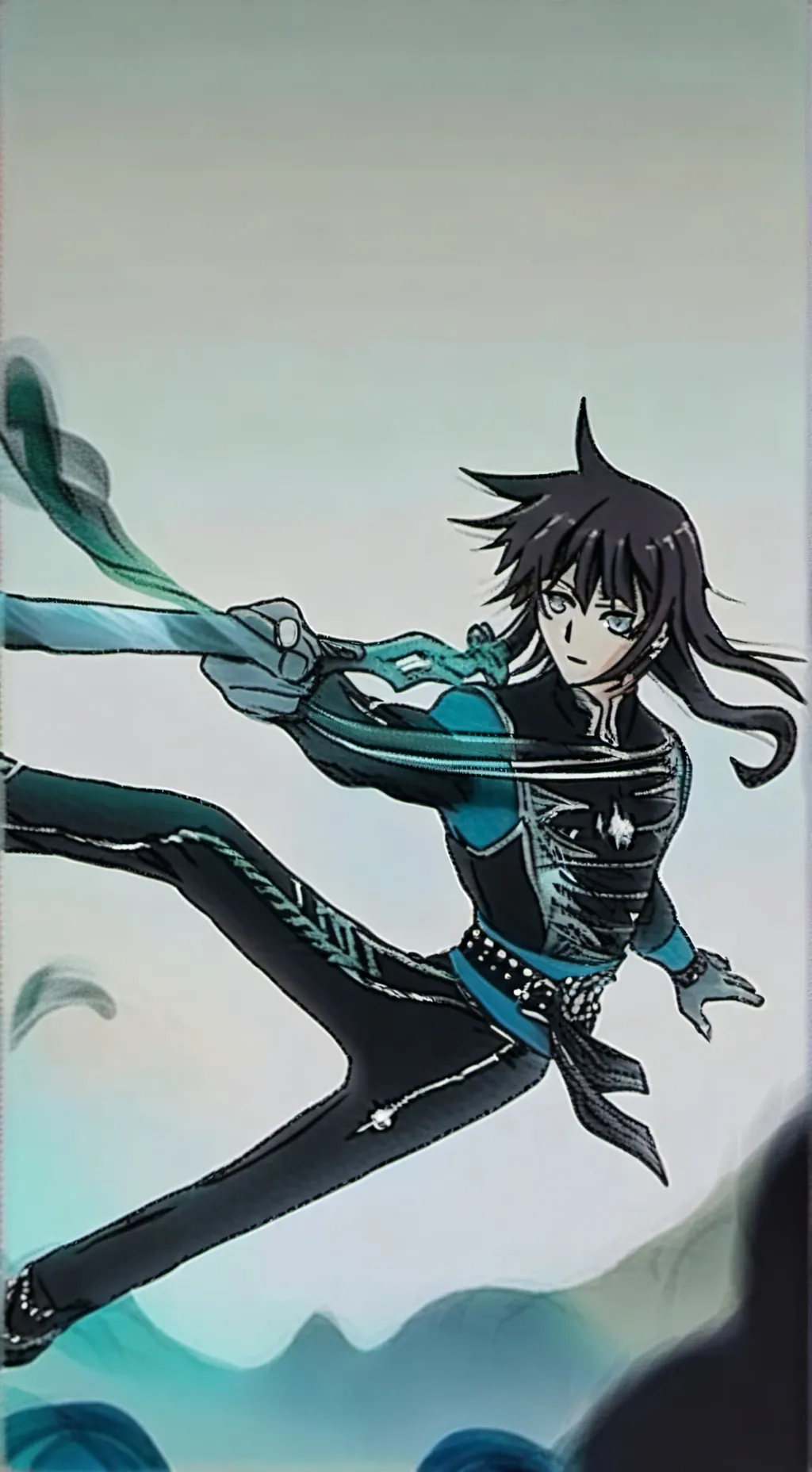 ai character: yoriichi  background