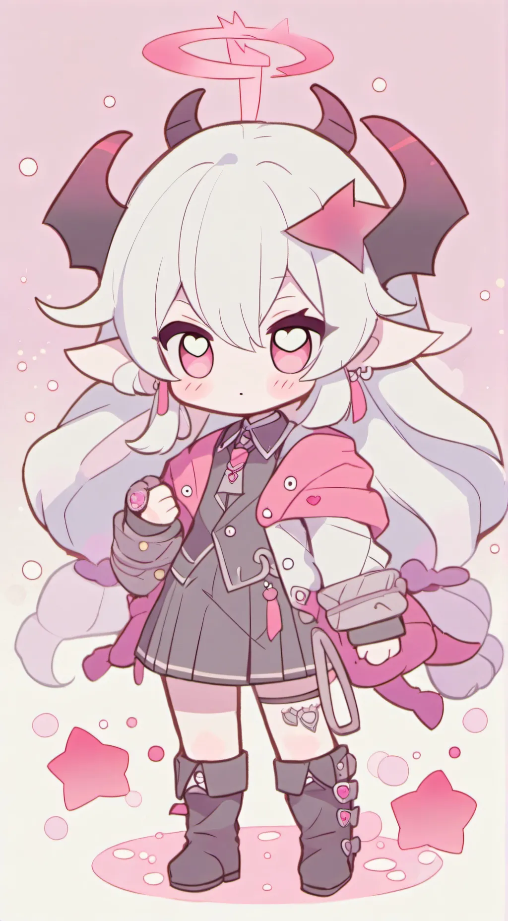 ai character: huntrix/HN background