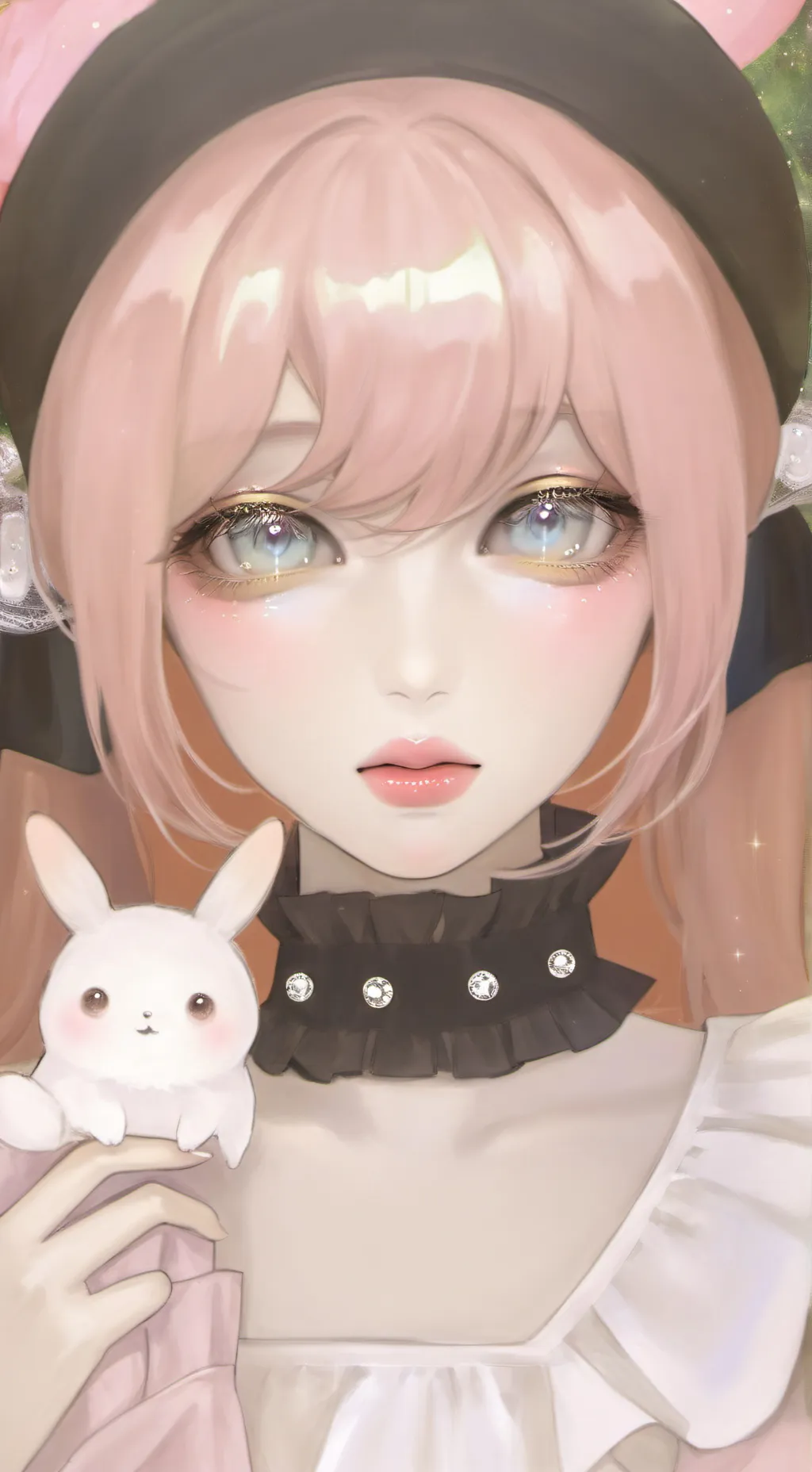 ai character: Tu　つぃＴじゃじゃ background