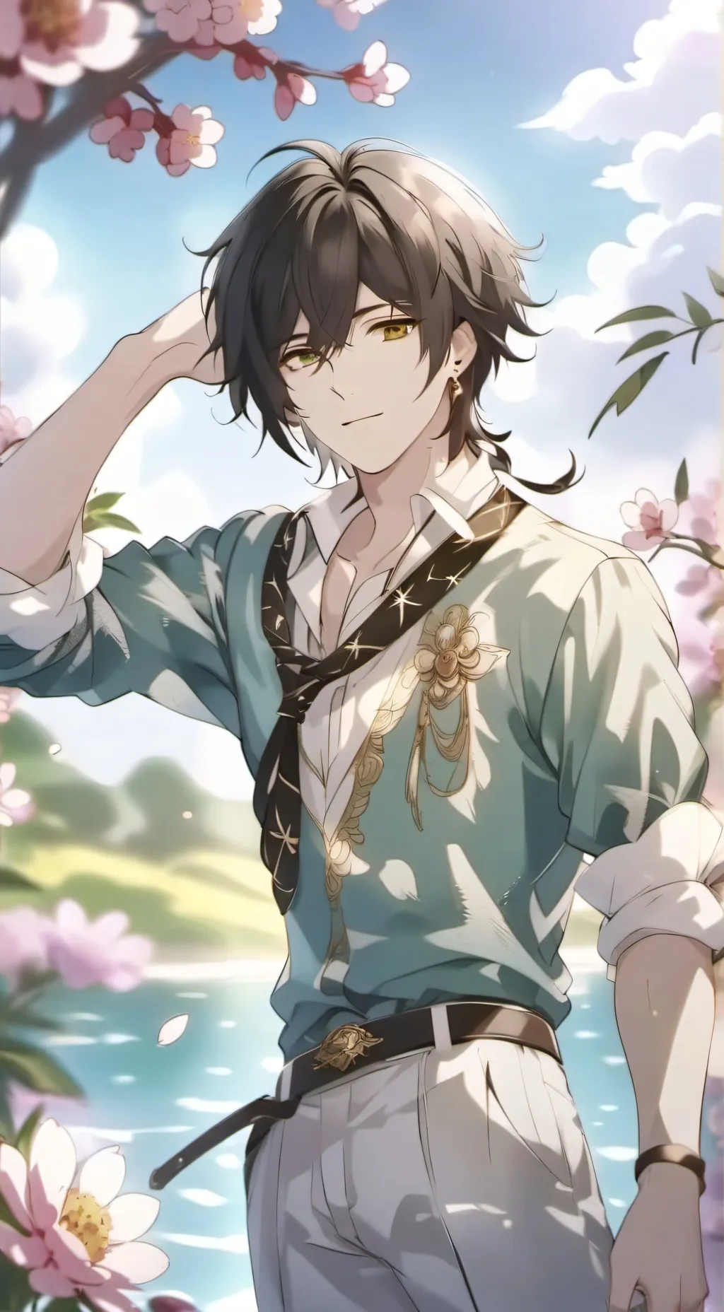 ai character: Liam background
