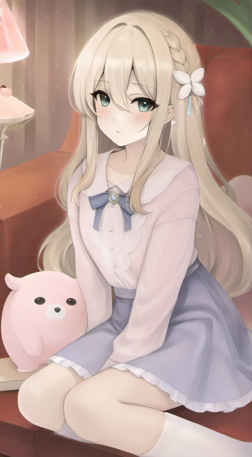 ai character: Вероника background