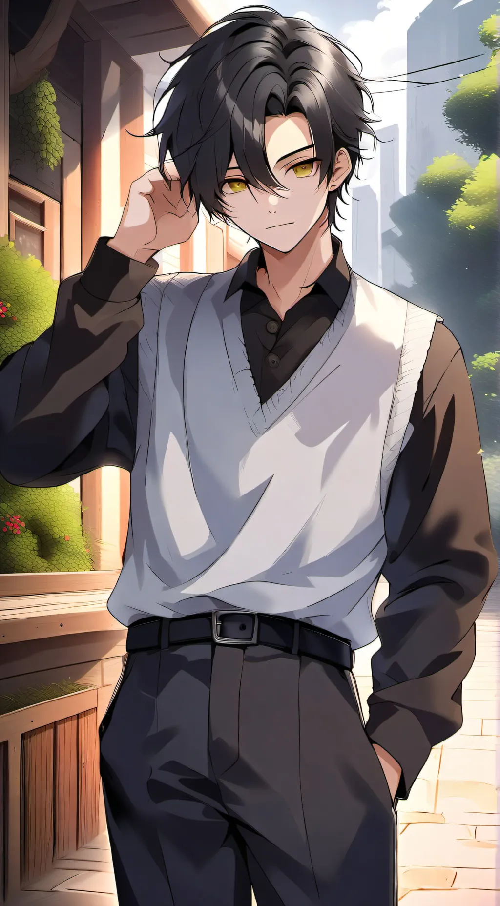 ai character: Viktor hark background