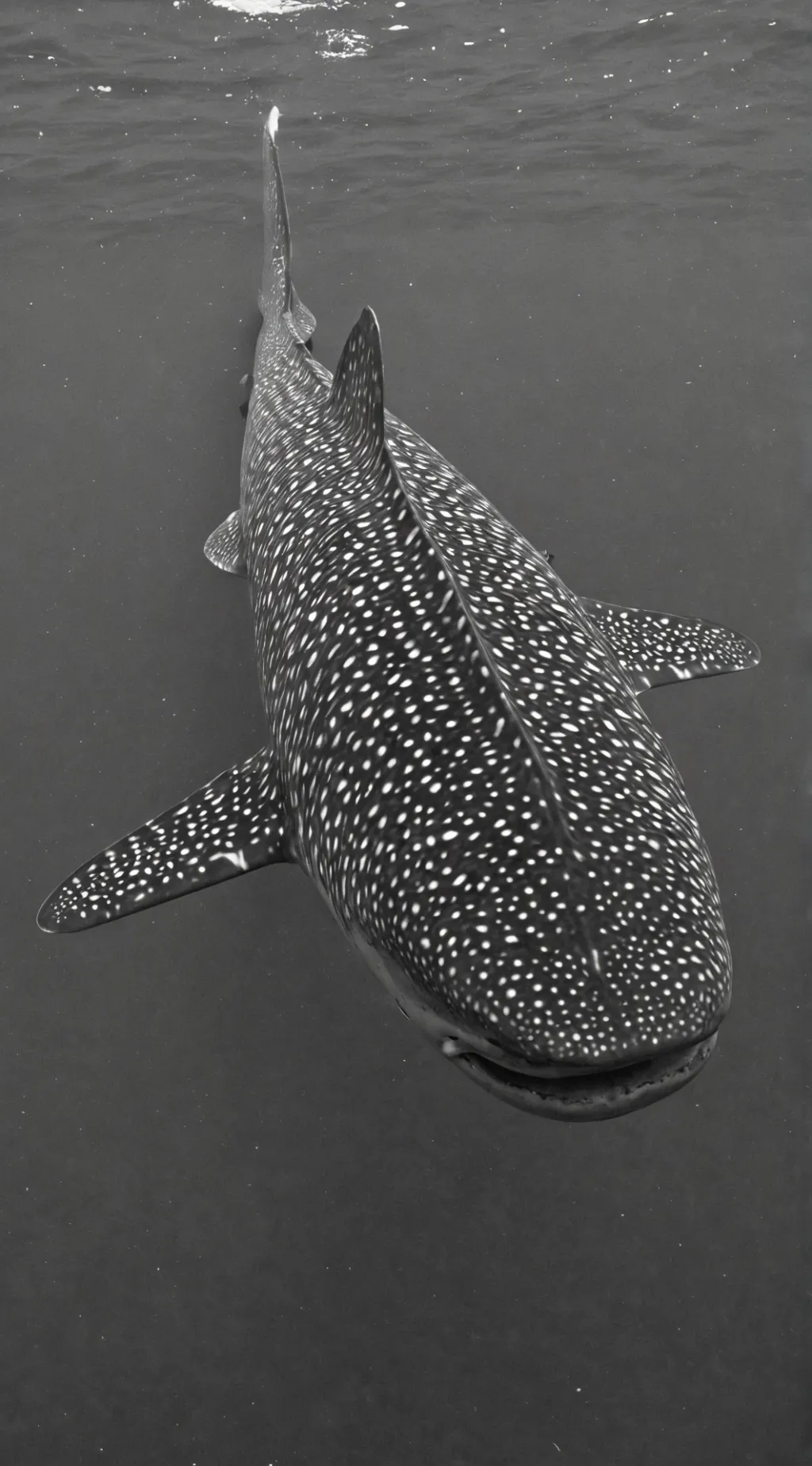 ai character: Whale shark  background