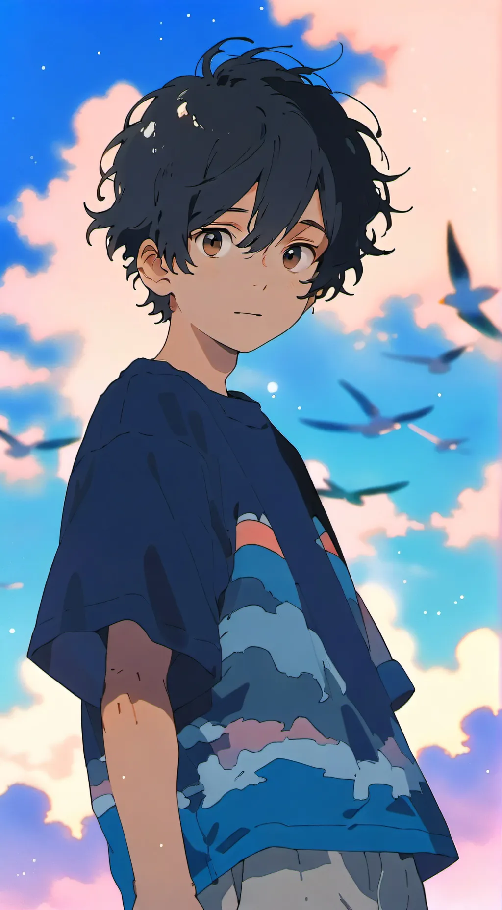 ai character: “I love you too” background