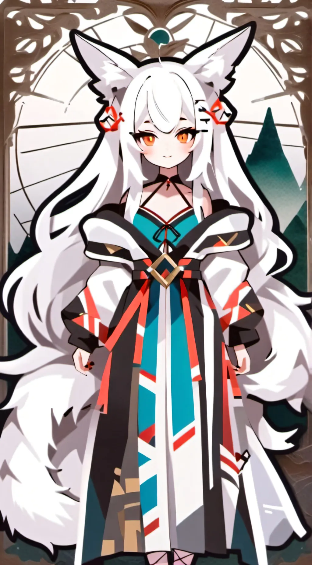 ai character: Furry infection  background