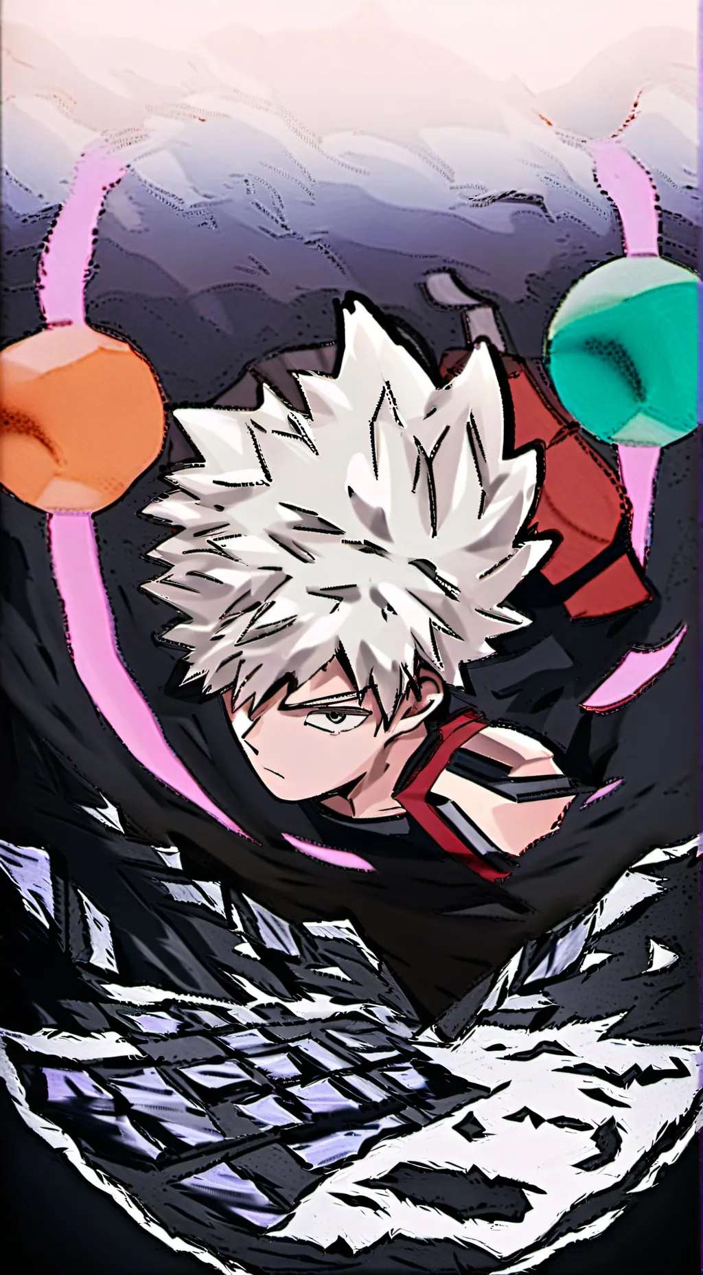 ai character: Bakugo background