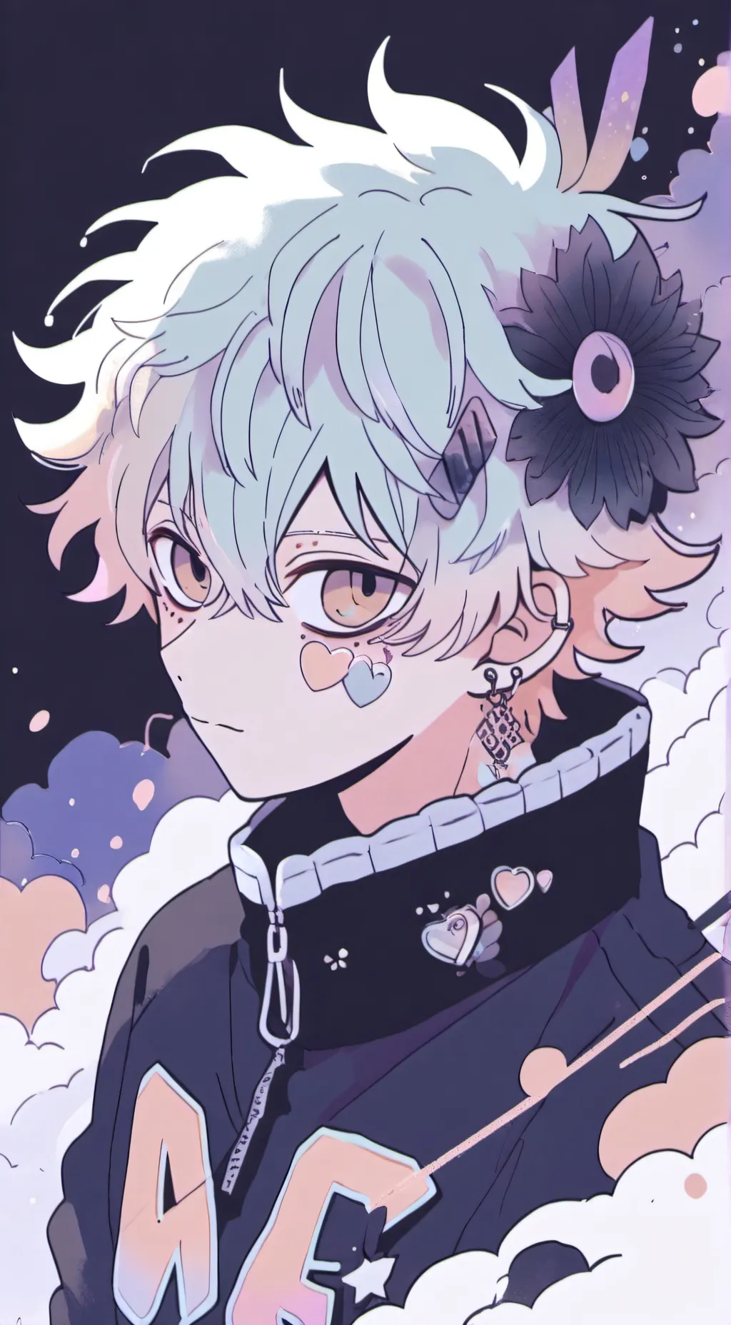ai character: Mha new student U! background