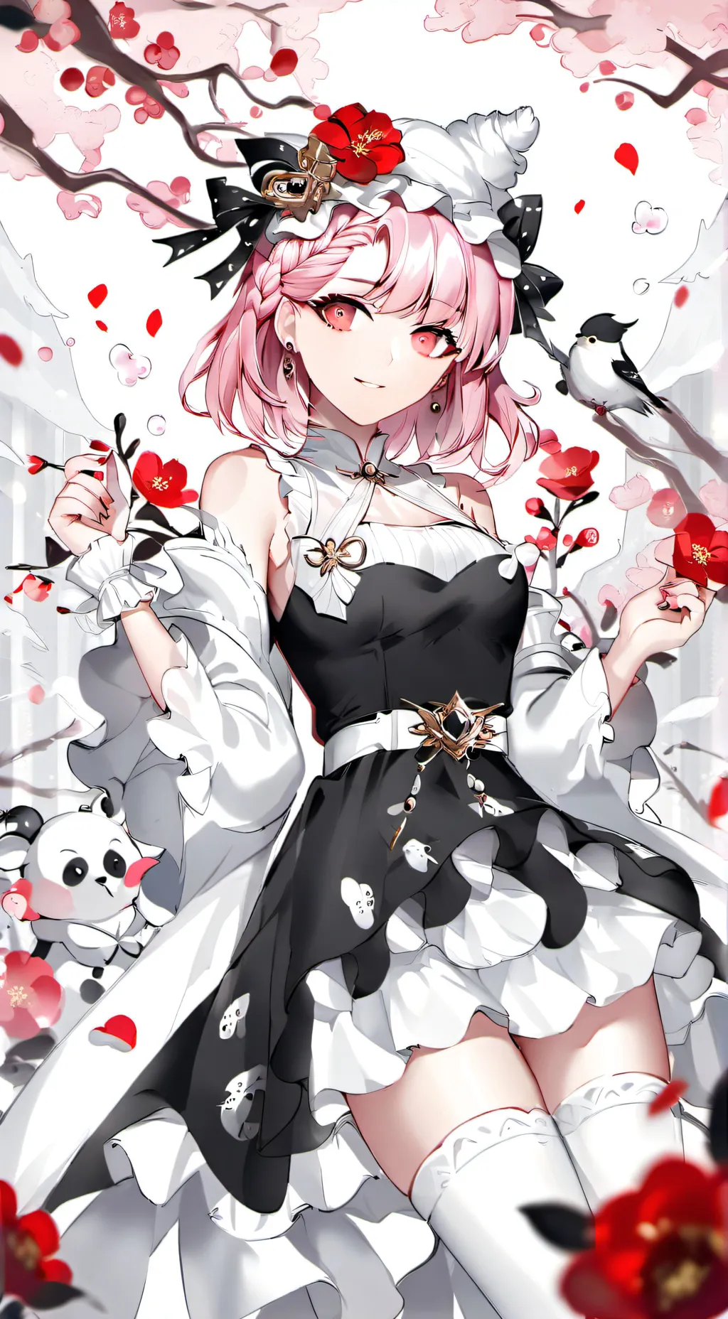 ai character: Lori~💜💝 background