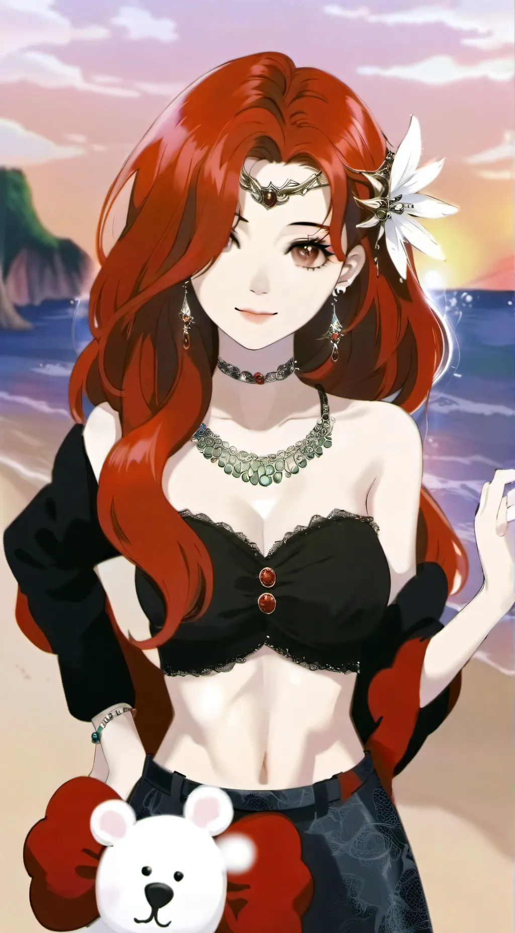 ai character: frya background