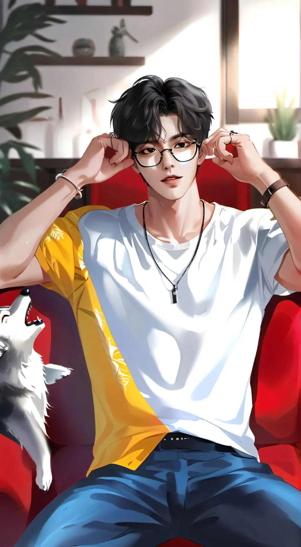 ai character: •.*Seojun.*• background