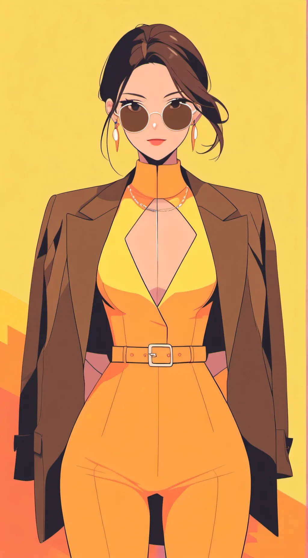 ai character: Miss Valencia  background