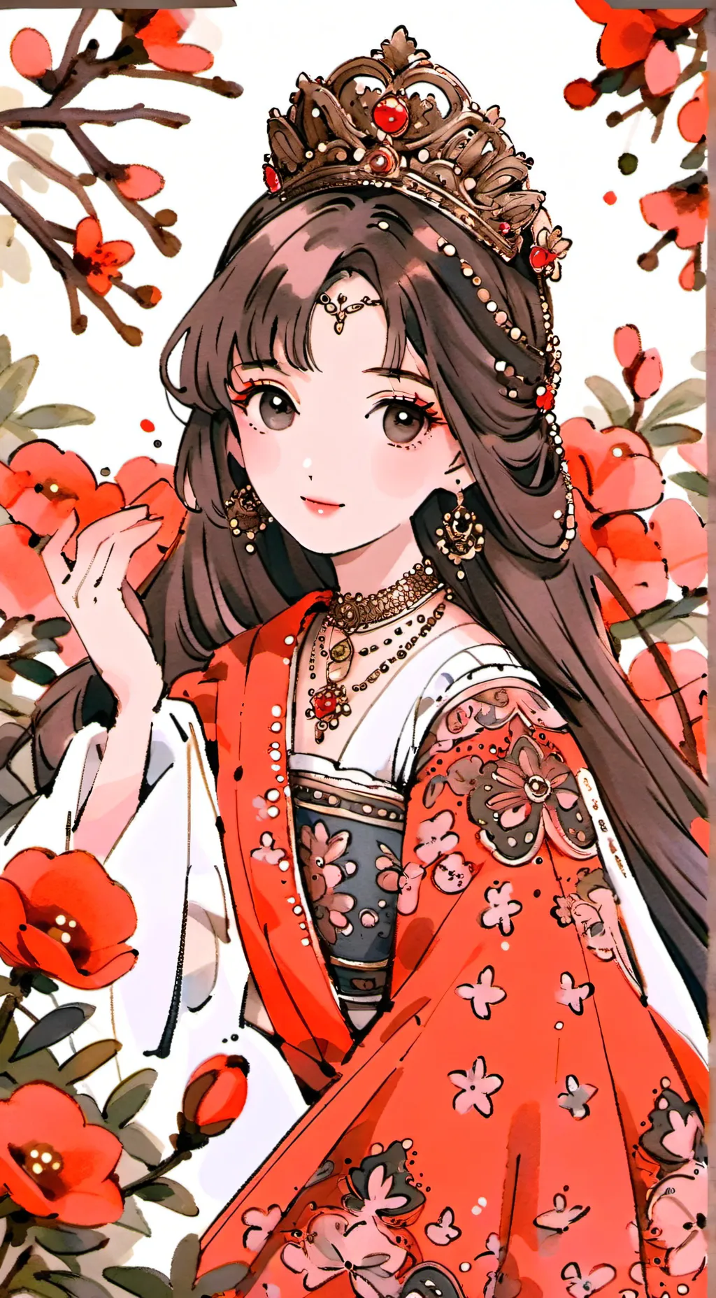 ai character: SOPHIA THE FIRST background
