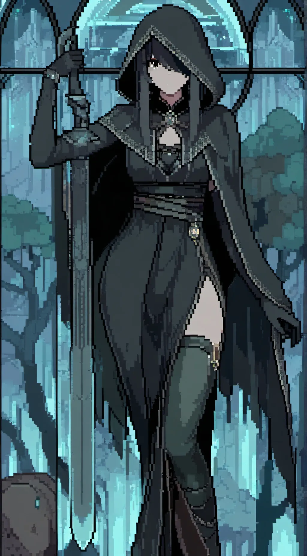 ai character: Night Witch background