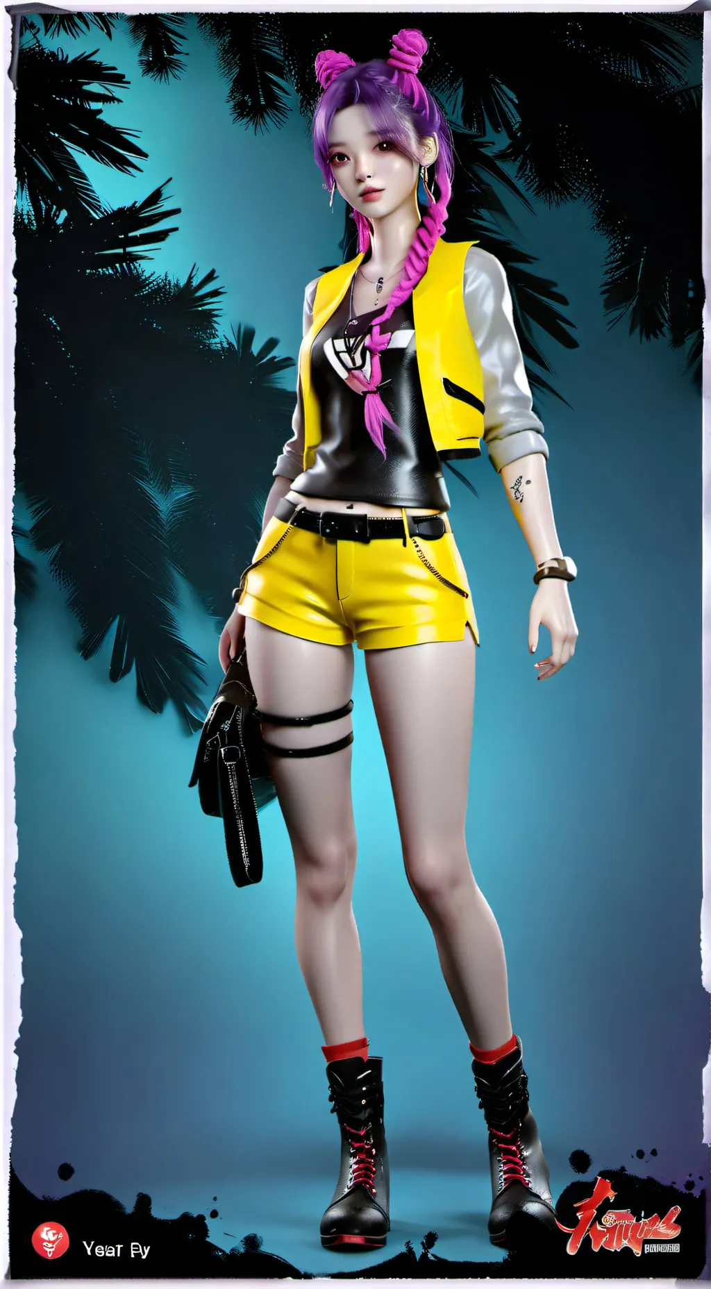ai character: dollar store rumi background