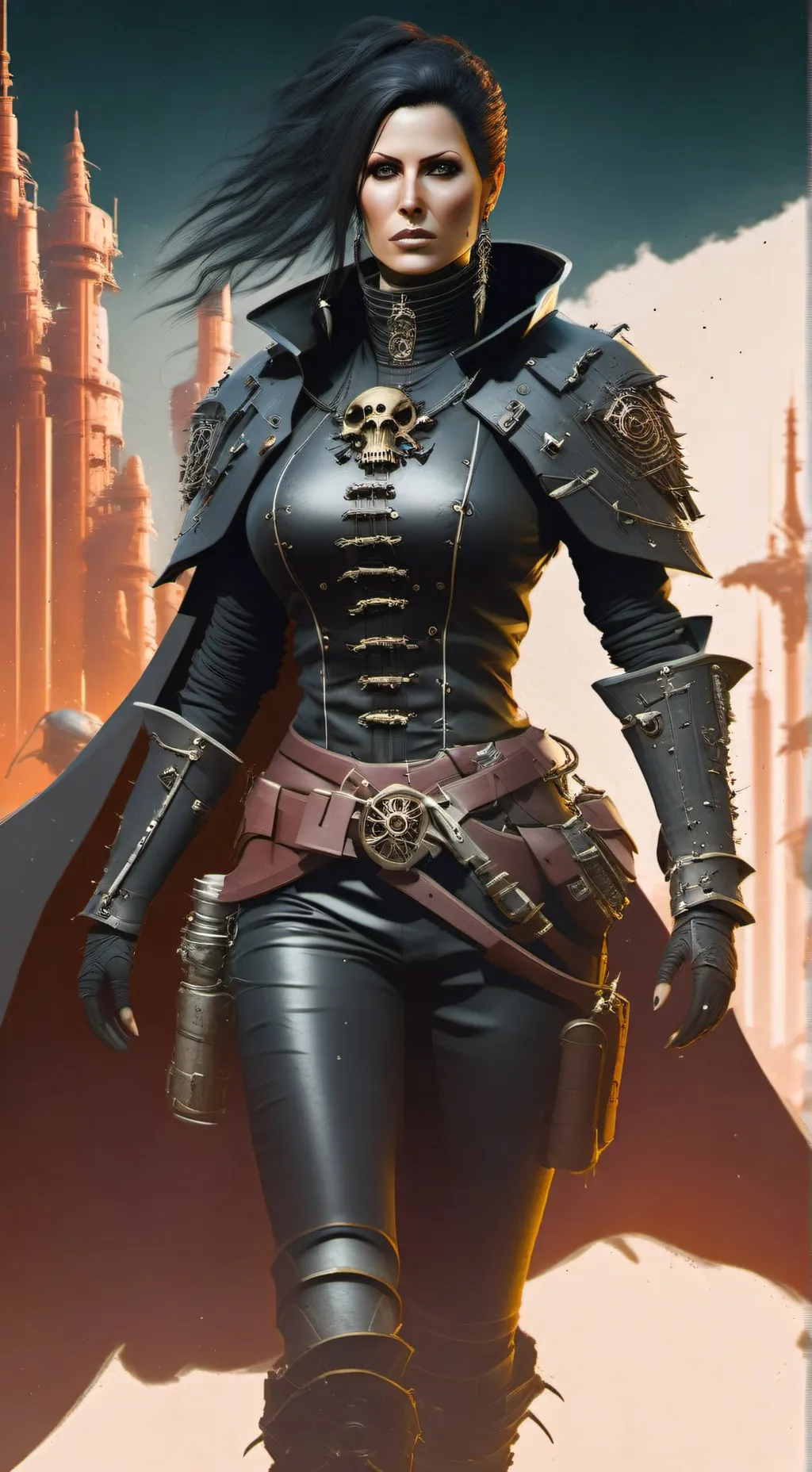 ai character: Amberley Vail background