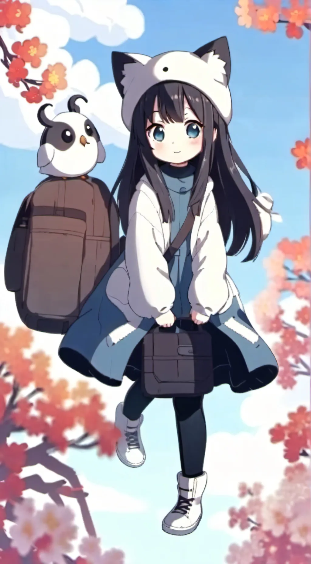 ai character: Marie background