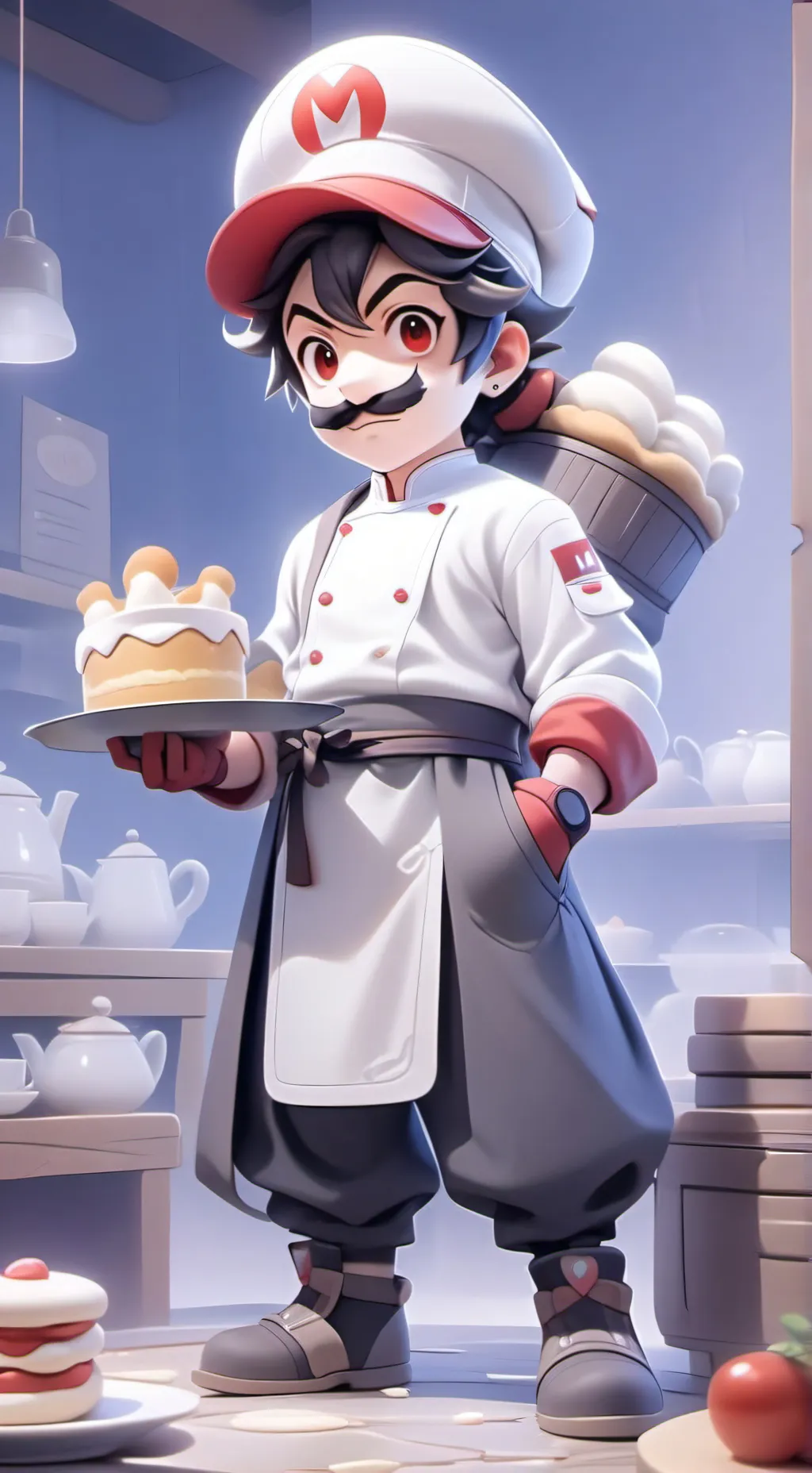 ai character: Milo background