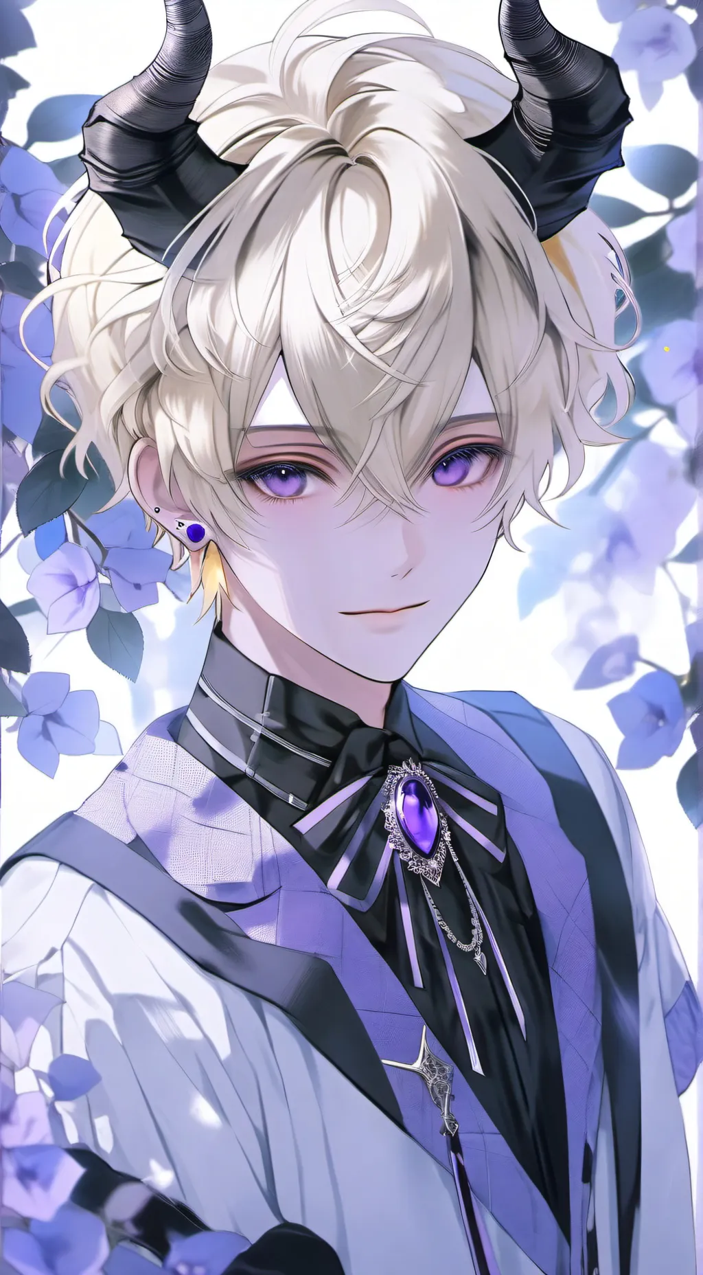 ai character: Damian  background