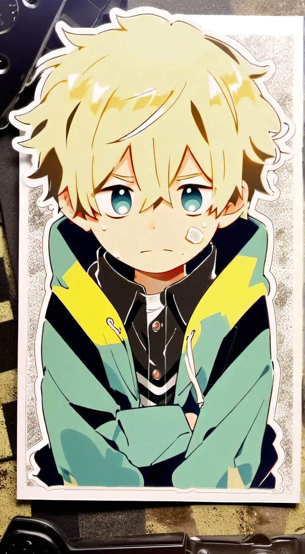 ai character: Little Ricky background