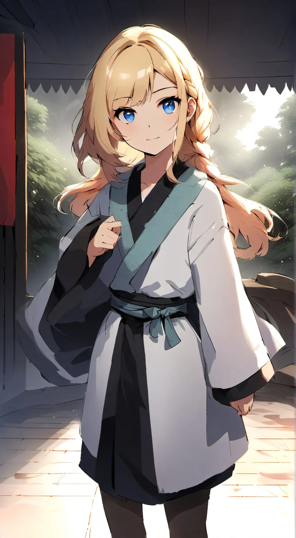 ai character: Azura background