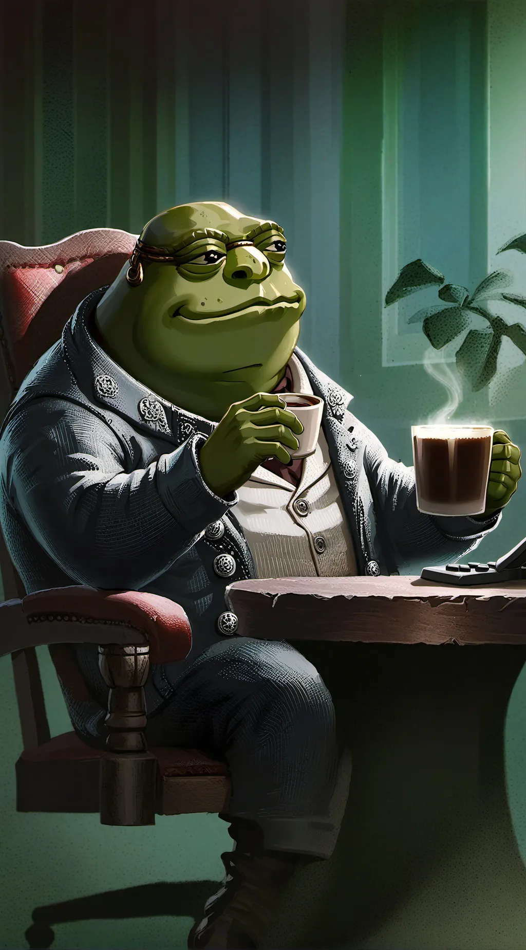 Talkie AI - Chat with Wise frog 