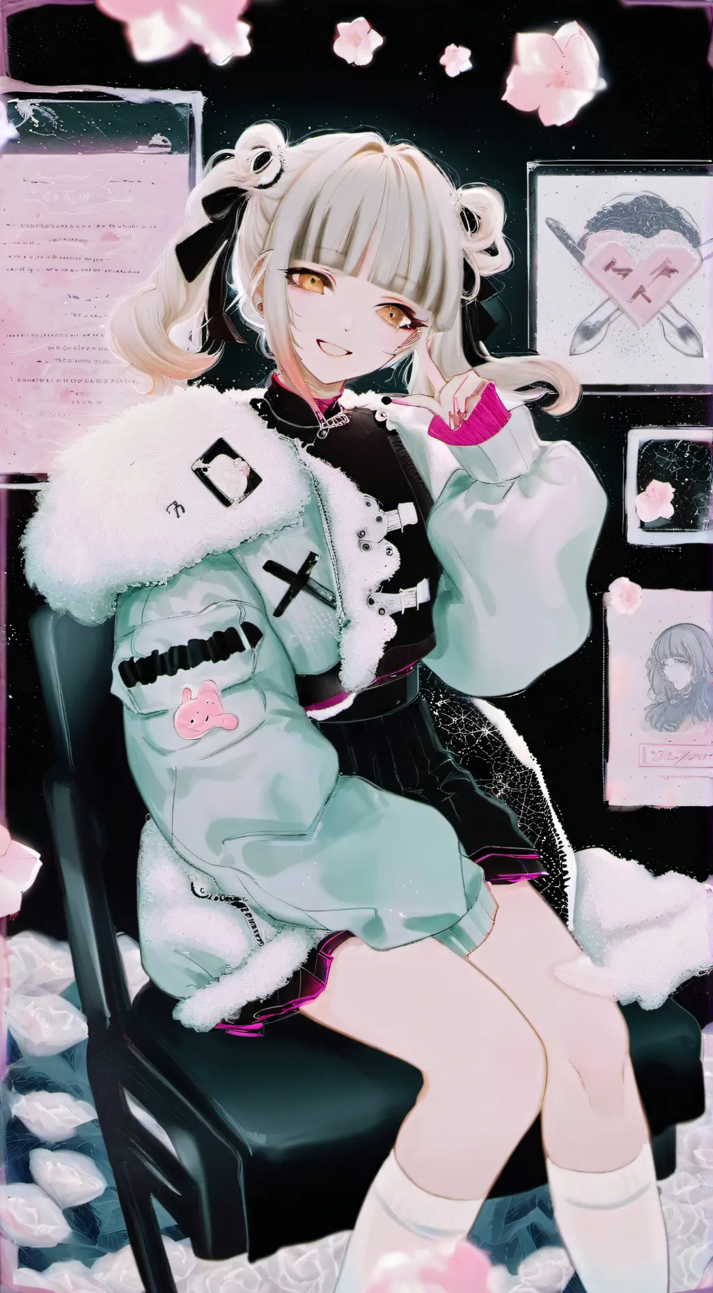 ai character: Tina background