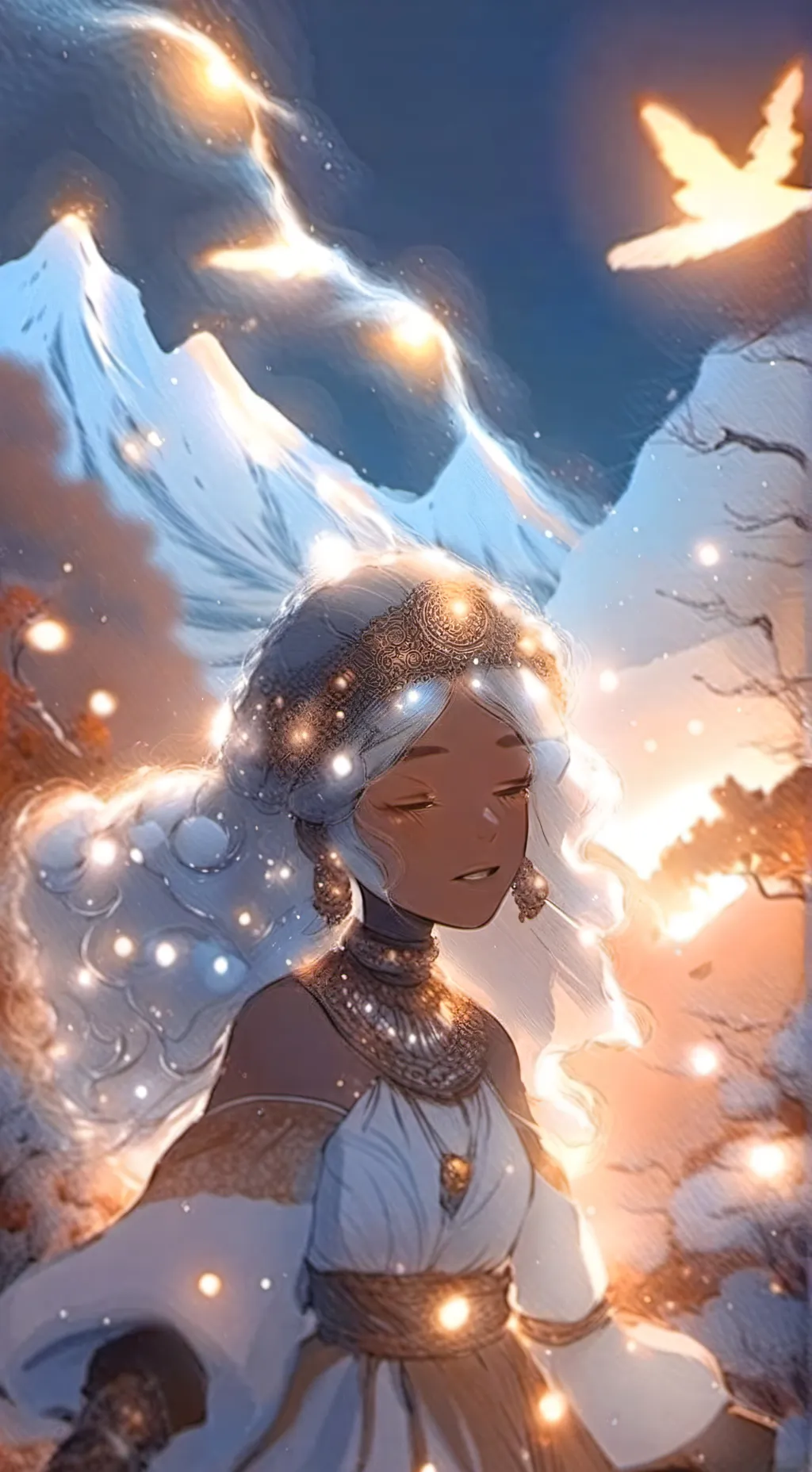 ai character: Serafina background