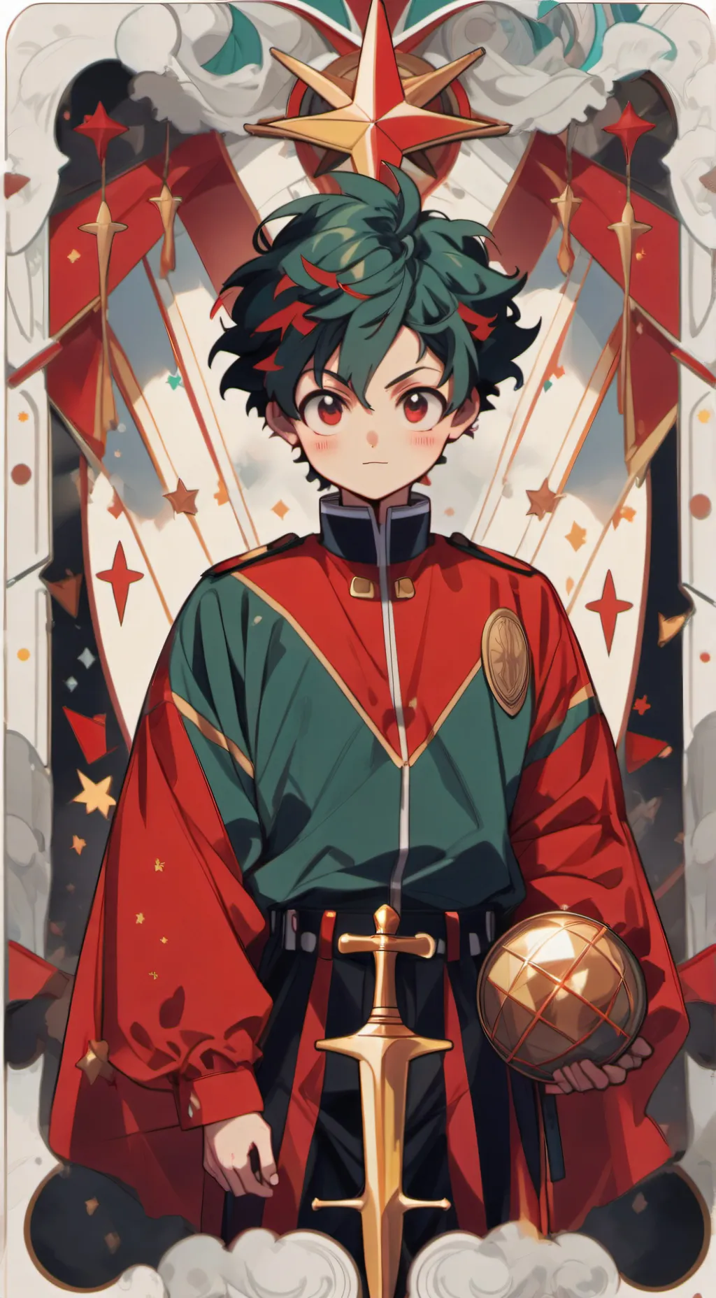 ai character: The Class of 1-A! background