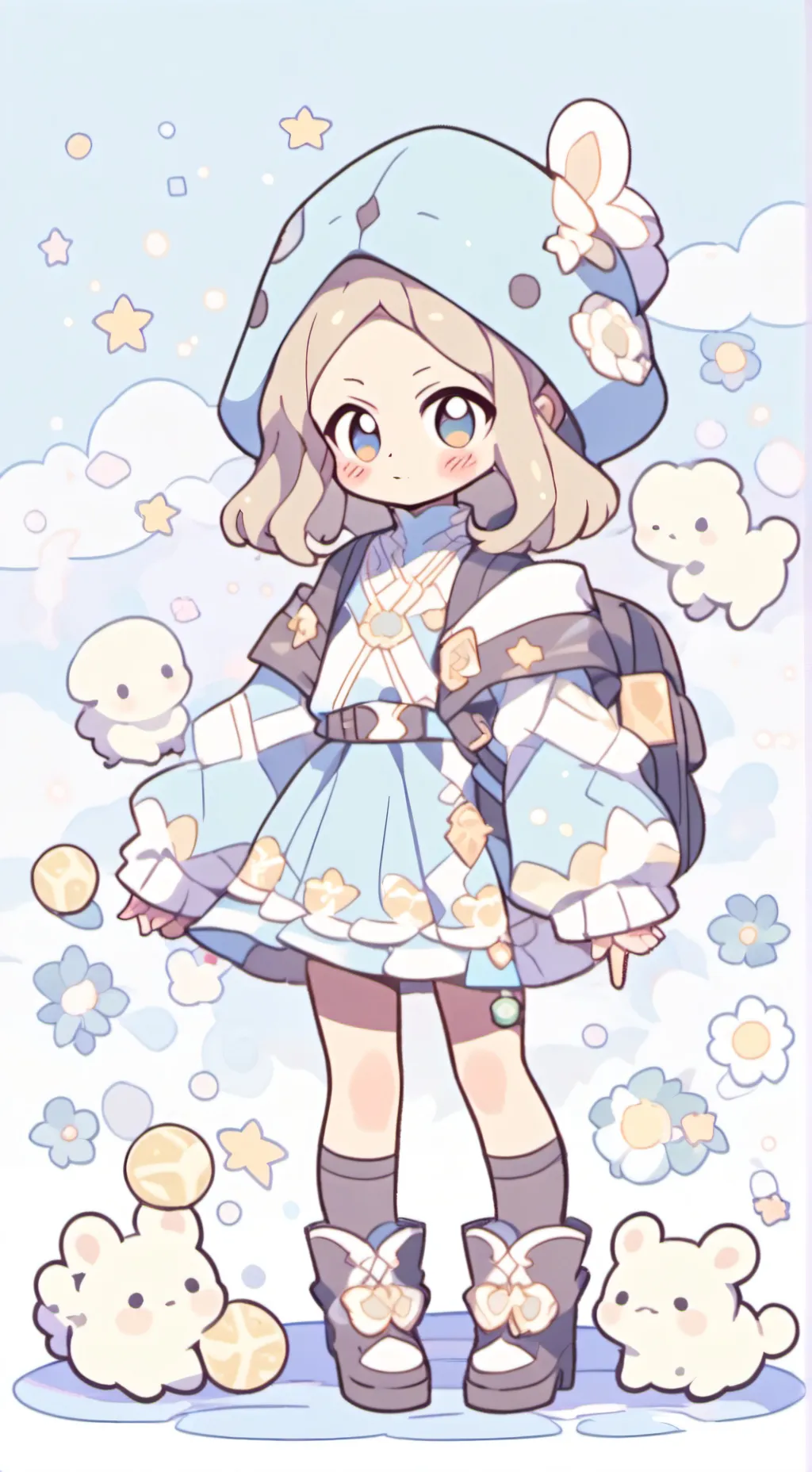 ai character: sarah background