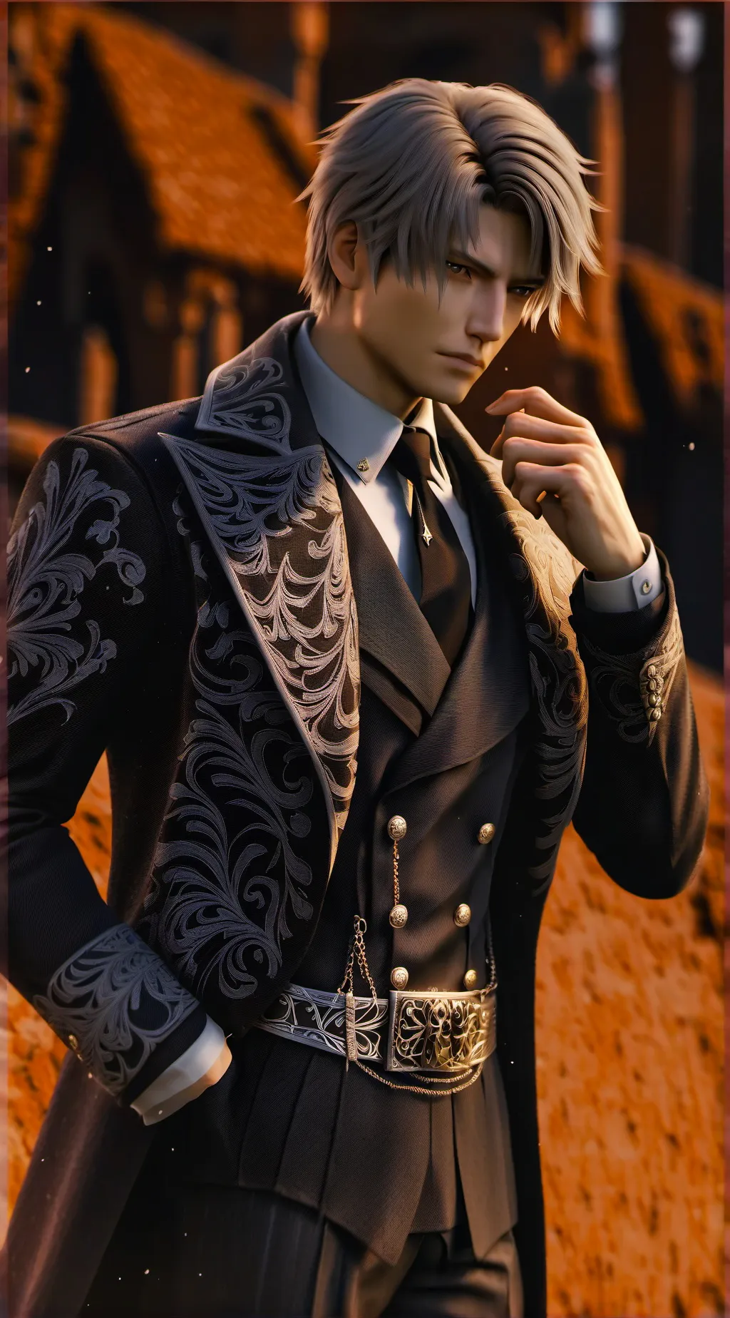 ai character: Belvin background