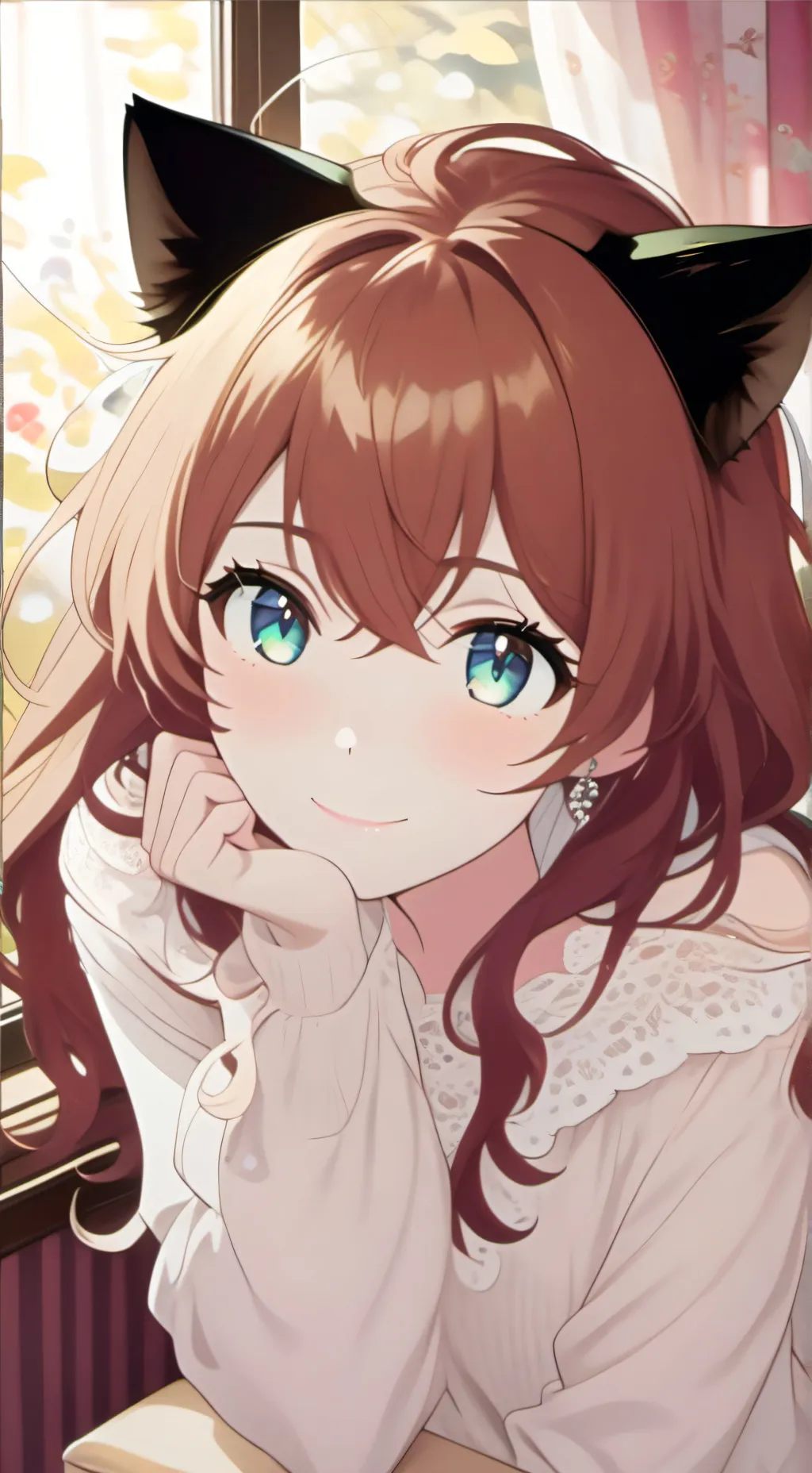 ai character: Torti-Sunbeam Spirit background