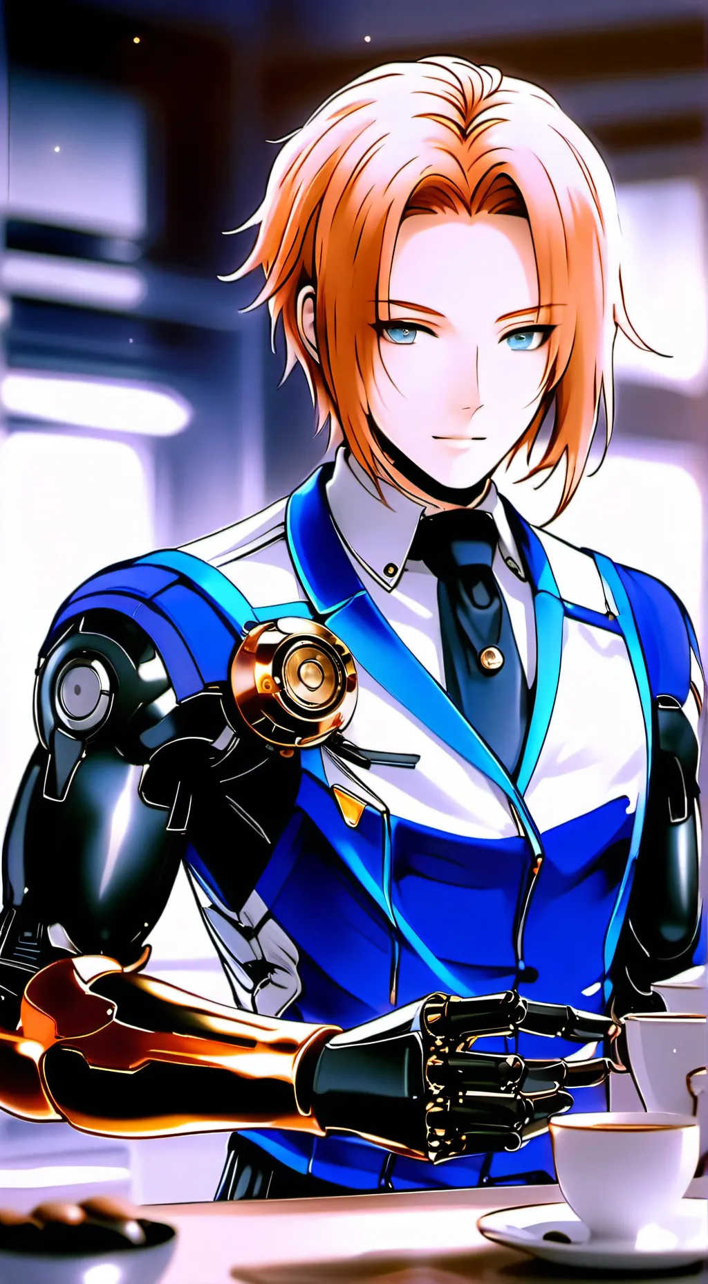 ai character: Opal background